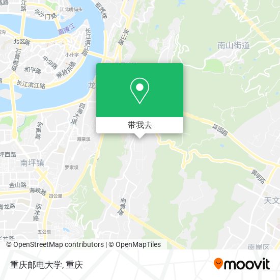 重庆邮电大学地图