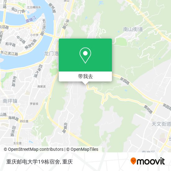 重庆邮电大学19栋宿舍地图