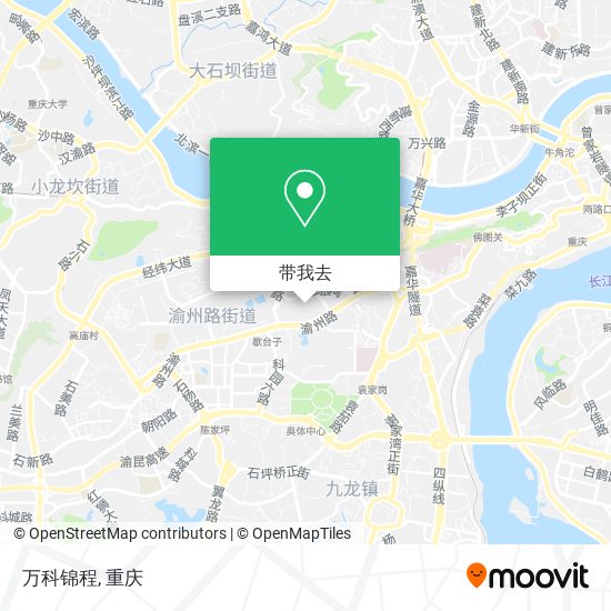万科锦程地图