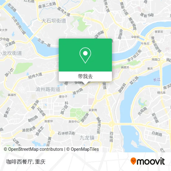 咖啡西餐厅地图