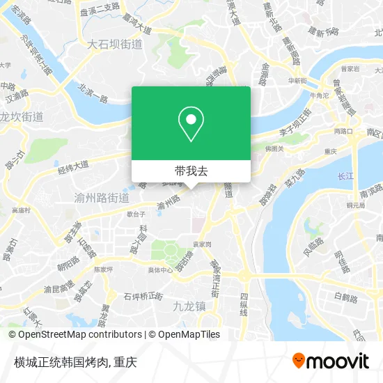 横城正统韩国烤肉地图