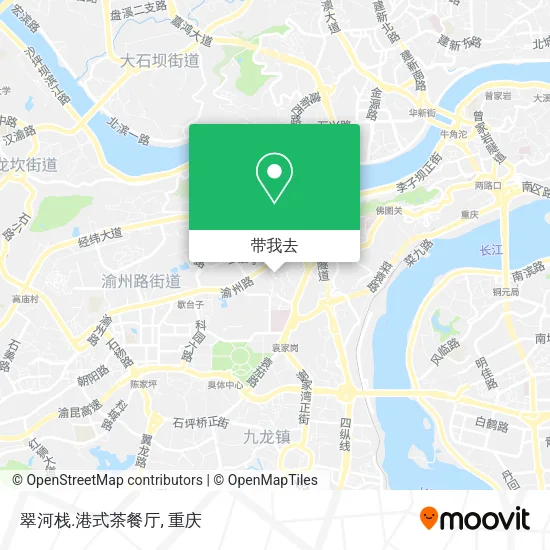 翠河栈.港式茶餐厅地图