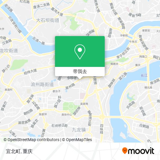 宜北町地图