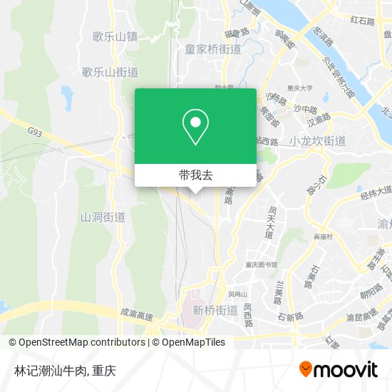 林记潮汕牛肉地图