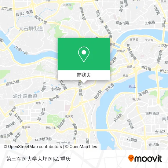 第三军医大学大坪医院地图