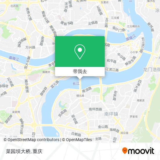 菜园坝大桥地图