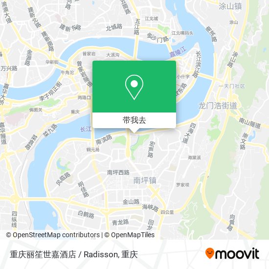 重庆丽笙世嘉酒店 / Radisson地图