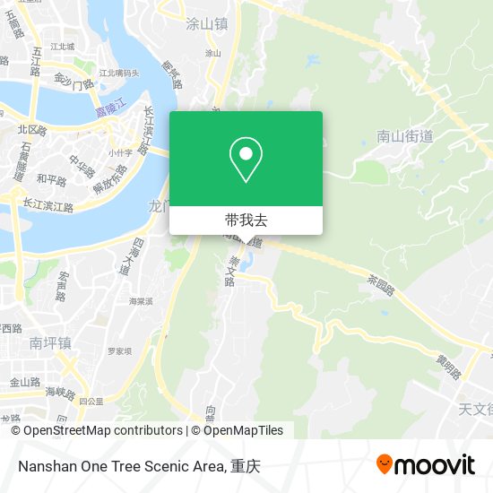 Nanshan One Tree Scenic Area地图