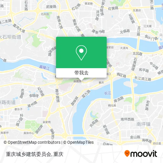 重庆城乡建筑委员会地图