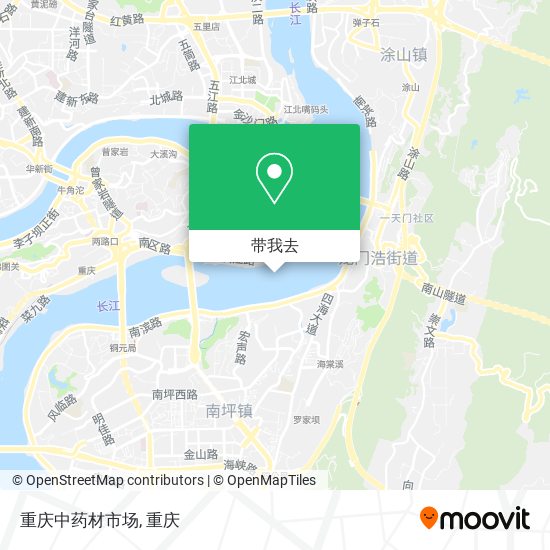 重庆中药材市场地图