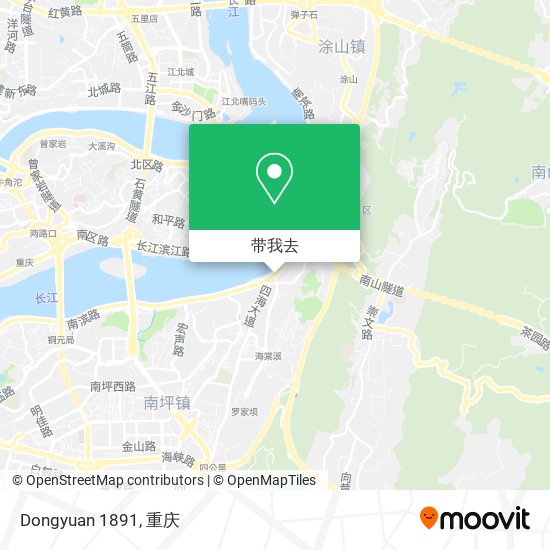 Dongyuan 1891地图