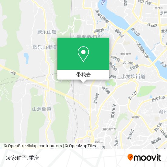 凌家铺子地图
