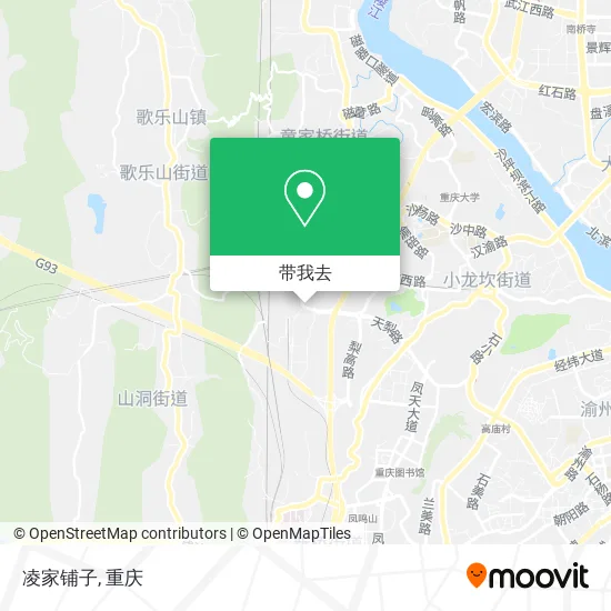 凌家铺子地图