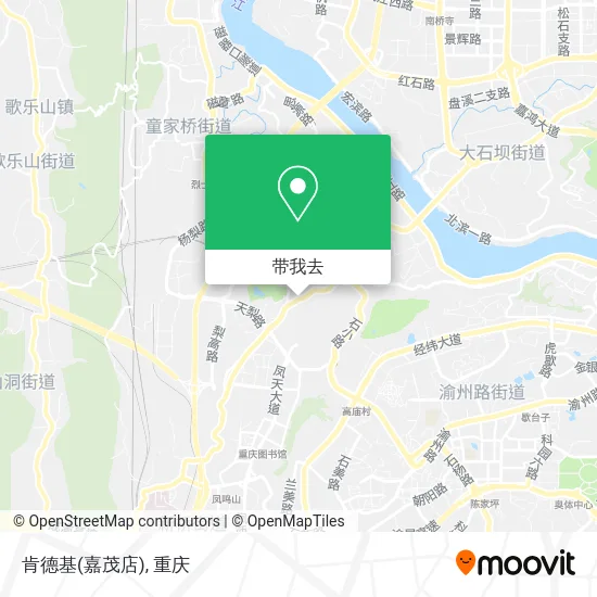 肯德基(嘉茂店)地图