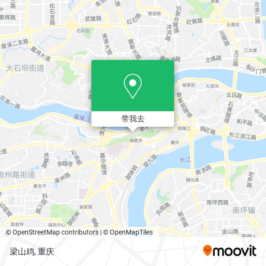 梁山鸡地图