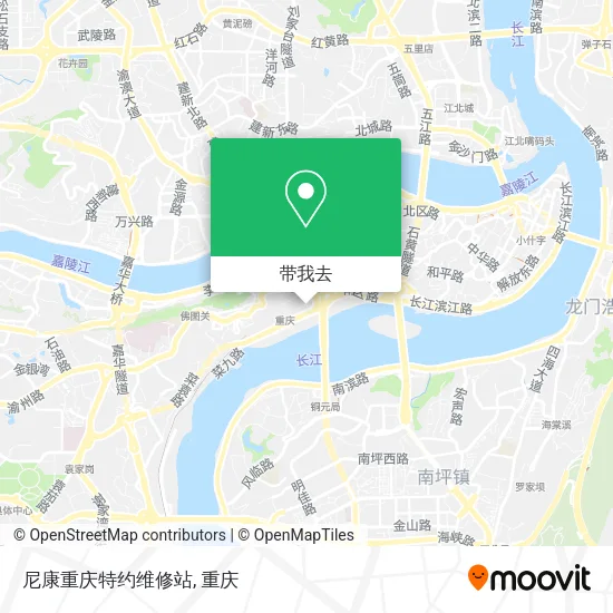 尼康重庆特约维修站地图