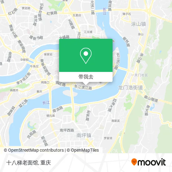 十八梯老面馆地图