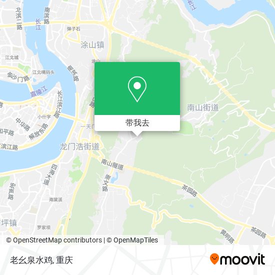 老幺泉水鸡地图