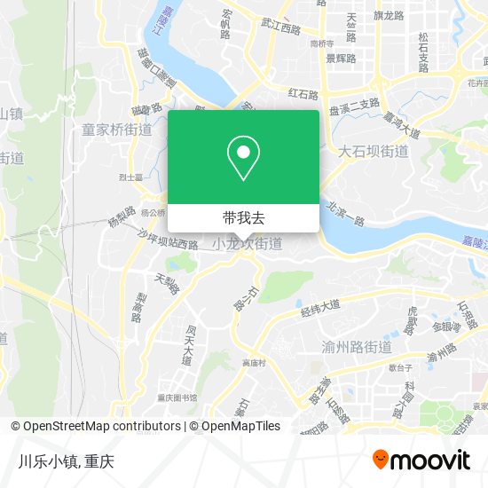 川乐小镇地图