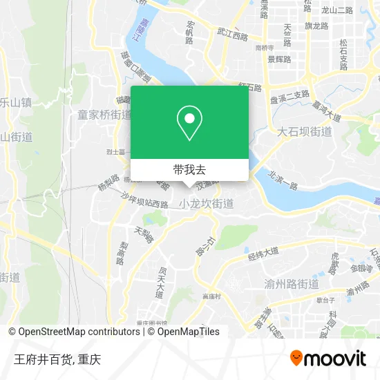 王府井百货地图