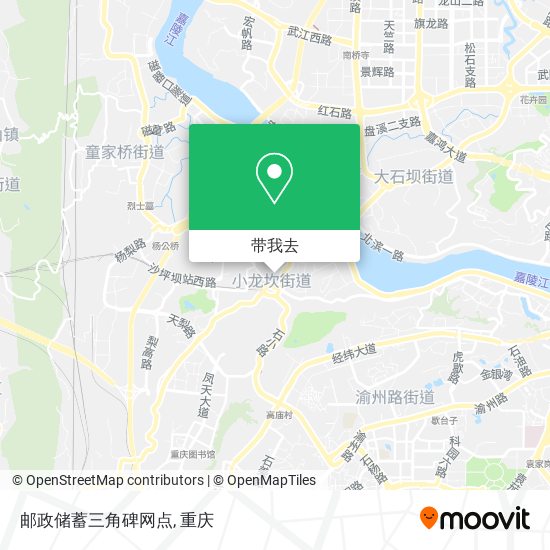 邮政储蓄三角碑网点地图