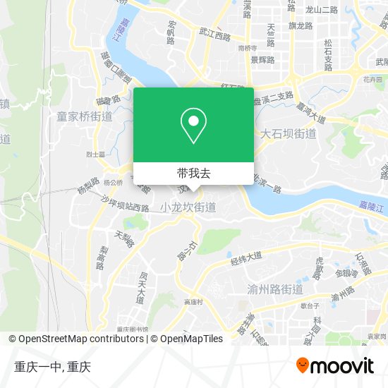重庆一中地图