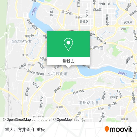 重大四方井鱼府地图