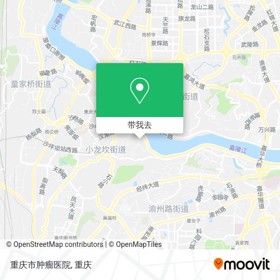 重庆市肿瘤医院地图