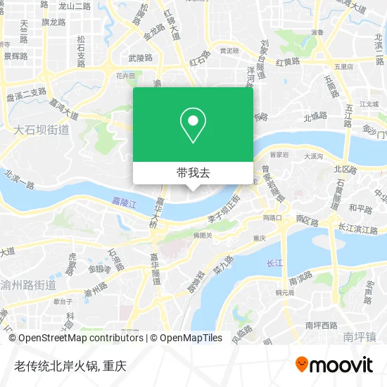 老传统北岸火锅地图