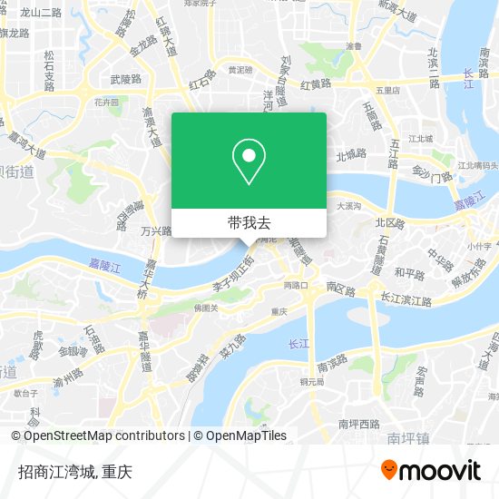 招商江湾城地图