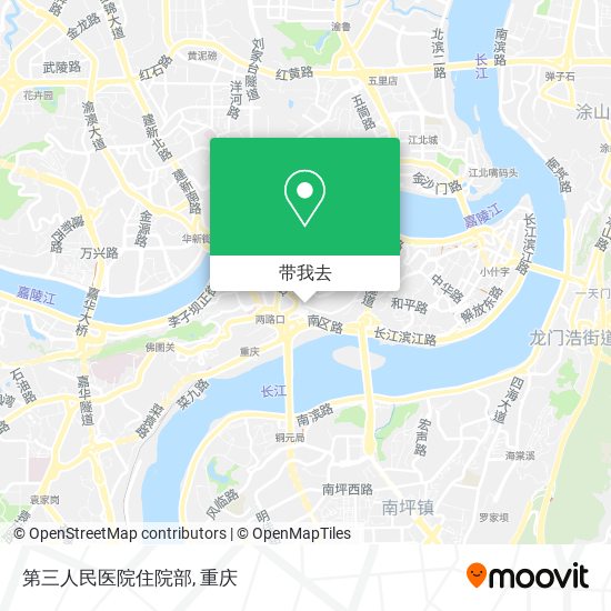 第三人民医院住院部地图