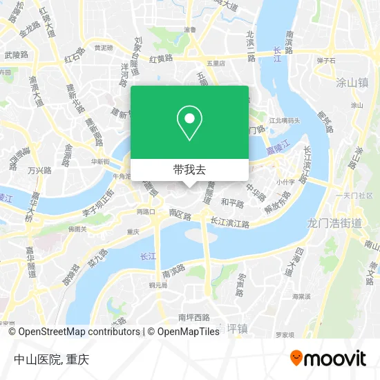 中山医院地图