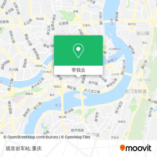 观音岩车站地图
