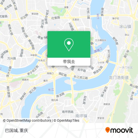 巴国城地图