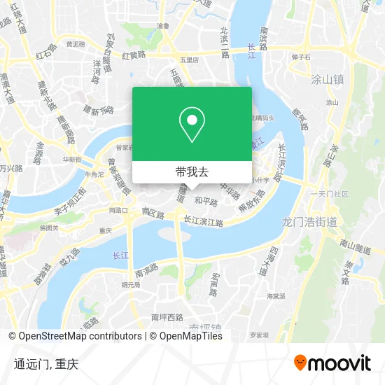 通远门地图