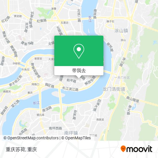 重庆苏荷地图