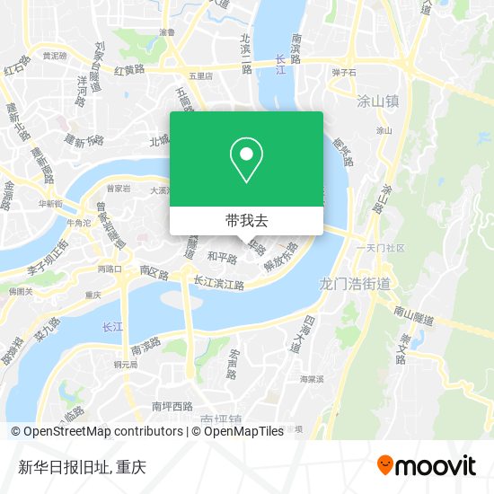 新华日报旧址地图