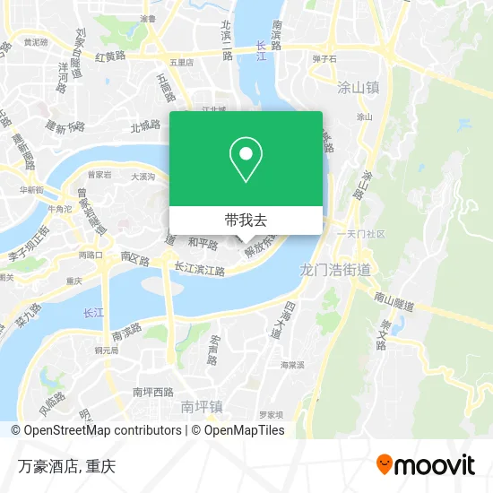 万豪酒店地图