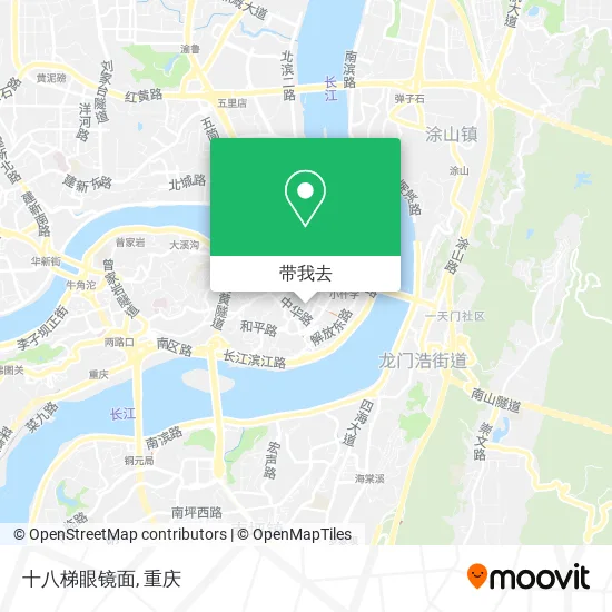十八梯眼镜面地图