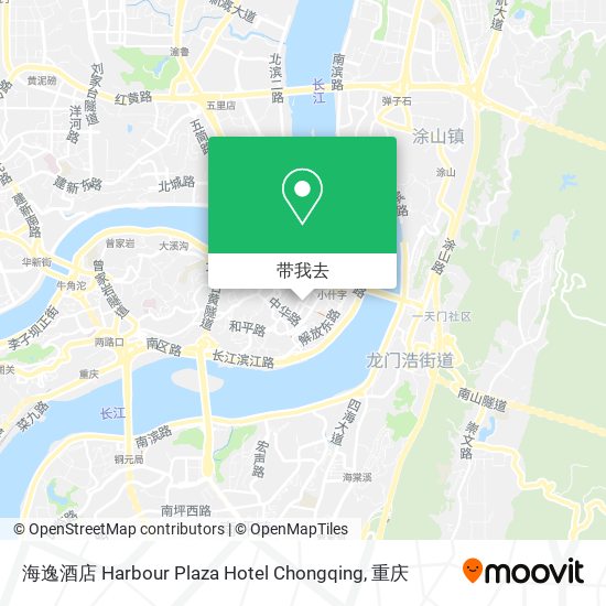 海逸酒店 Harbour Plaza Hotel Chongqing地图