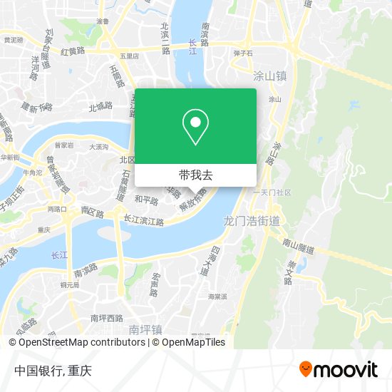 中国银行地图
