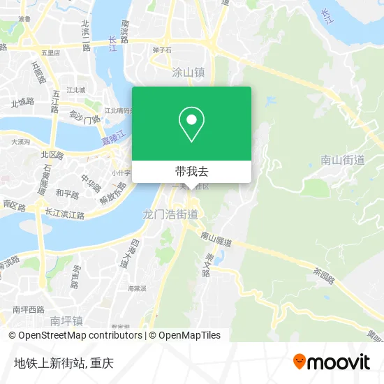 地铁上新街站地图