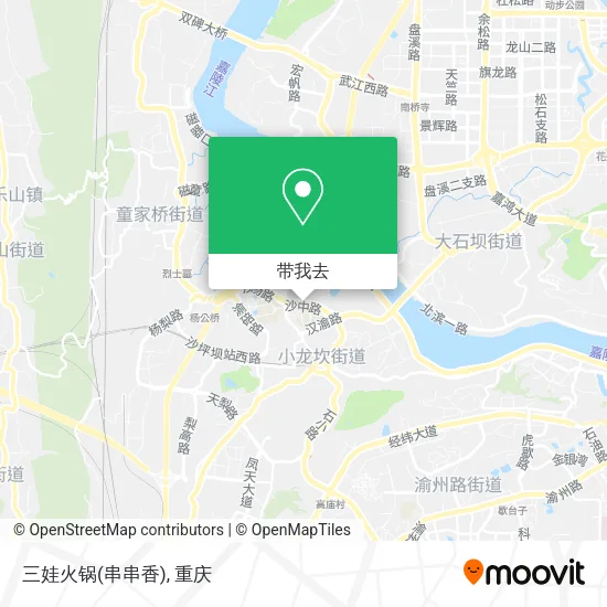三娃火锅(串串香)地图