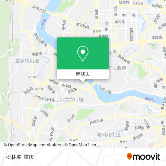 松林坡地图