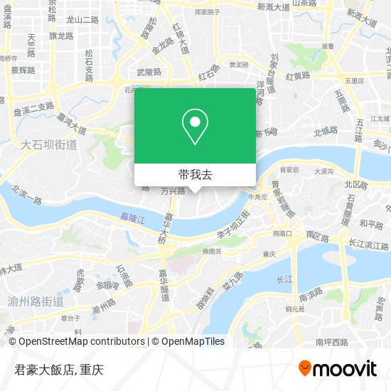君豪大飯店地图