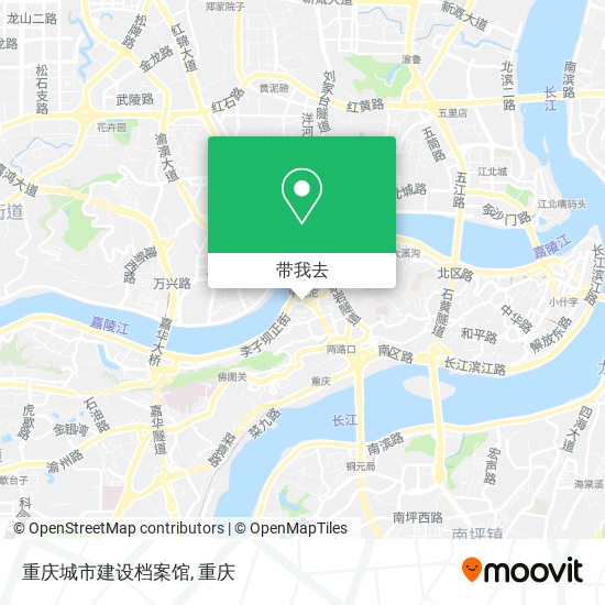 重庆城市建设档案馆地图