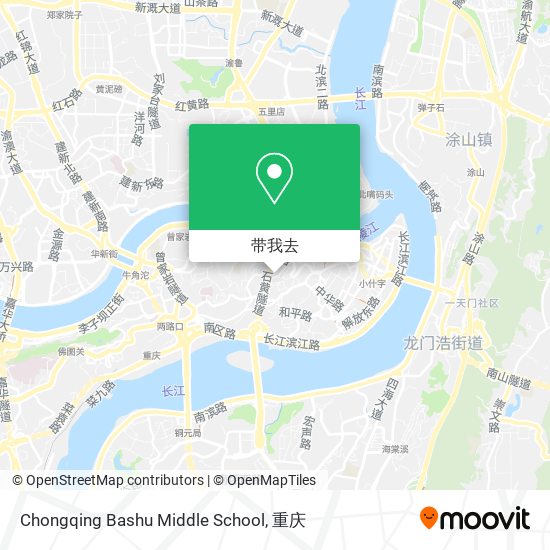 Chongqing Bashu Middle School地图