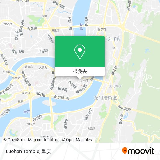 Luohan Temple地图