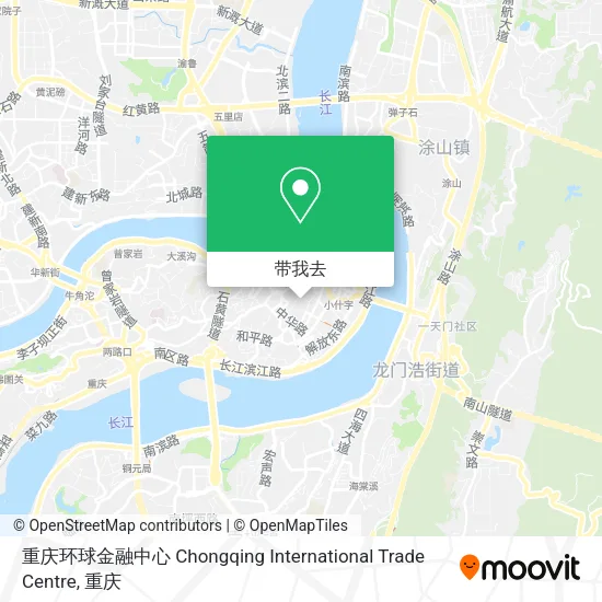 重庆环球金融中心 Chongqing International Trade Centre地图