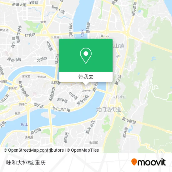 味和大排档地图